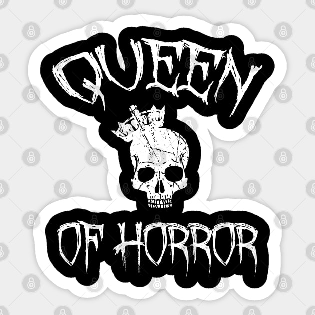 Queen Of Horror Sticker by LunaMay